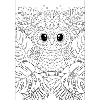 Раскраска 1 Вересня Совята 12 страниц (743044) - Pampik - 3