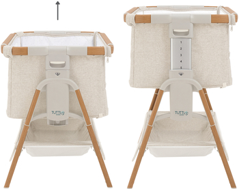 Кроватка-трансформер 2 в 1 Tutti Bambini CoZee XL бежевая (211209/7508) - Pampik - 4