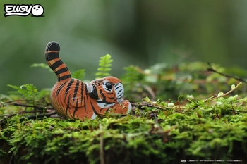 Збірна 3Д модель Eugy Зоопарк Тигр (XEG-012) - Pampik - 6