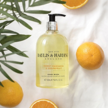 Жидкое мыло для рук Baylis & Harding Sweet Mandarin & Grapefruit, 500 мл - Pampik - 5