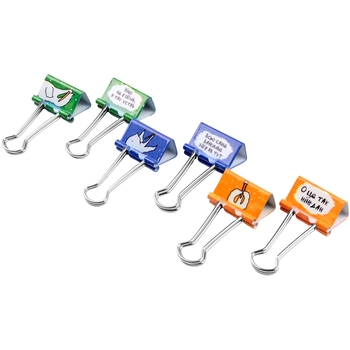 Біндери в наборі Yes Гусь 25 мм 6 шт. (140188) - Pampik - 2