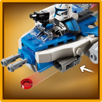 Конструктор LEGO Star Wars Микроистребитель Y-Wing Капитана Рекса, 99 деталей (75391) - Pampik - 8