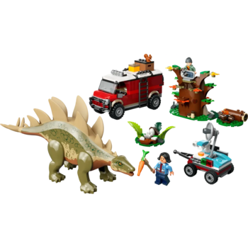 Конструктор LEGO Jurassic World Місії динозаврів Знахідка стегозавра 420 деталей (76965) - Pampik - 6