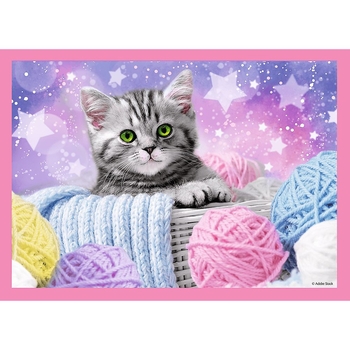 Пазли Trefl 4 в 1 Веселі котики - Pampik - 4