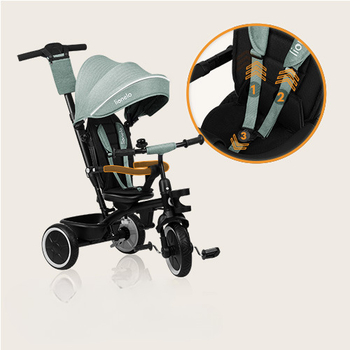 Велосипед Lionelo Berry Green Forest, зеленый - Pampik - 17