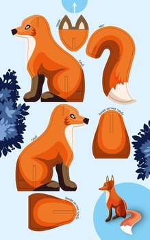 Велика ігрова енциклопедія. Тварини лісу - Анастасія Толмачова (А892007У) - Pampik - 5