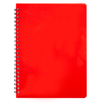 Тетрадь для записей Buromax Gloss А6 в клетку 80 листов красная (BM.24652151-05) - Pampik