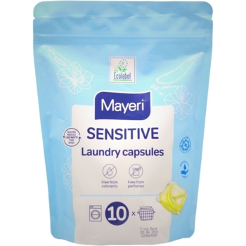 Гель-капсулы для стирки Mayeri Sensitive 10 шт. - Pampik