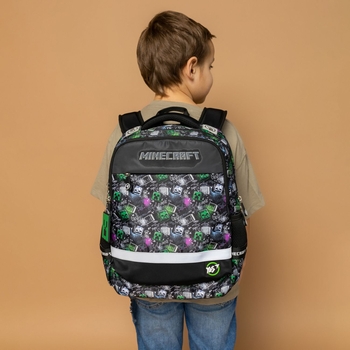 Рюкзак Yes S-52 Collection Minecraft с пеналом и сумкой (559789) - Pampik - 12