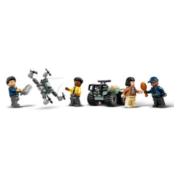 Конструктор LEGO Jurassic World Місії динозаврів Вантажівка для перевезення алозавра, 588 деталей (76966) - Pampik - 5