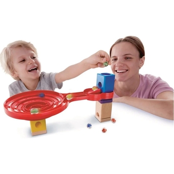 Набір для лабіринту конструктора Hape Quadrilla Двостороння спіраль (E6026) - Pampik - 2