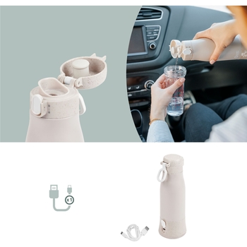 Термос подогреватель для смесей Babymoov Moov & Feed беспроводной, бежевый - Pampik - 5