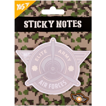 Бумага для заметок Yes Military elite фигурная 40 листов (170401) - Pampik