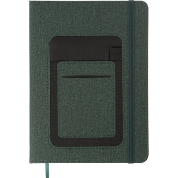 Ежедневник датированный Buromax Combi 2024 A5 зеленый (BM.2191-04) - Pampik