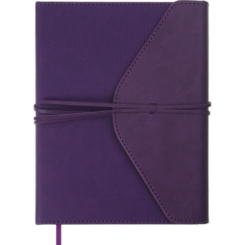 Ежедневник датированный Buromax Bella 2024 A5 фиолетовый (BM.2132-07) - Pampik