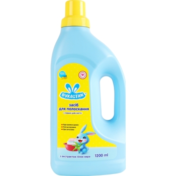 Засіб для полоскання дитячої білизни Вухастик з алое вера, 1.2 л - Pampik