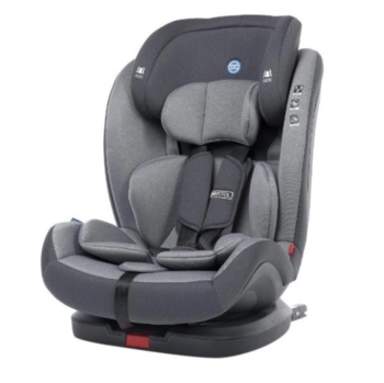 Автокресло El Camino ME 1080-B Bristol 9-36 кг Royal Grey серое - Pampik