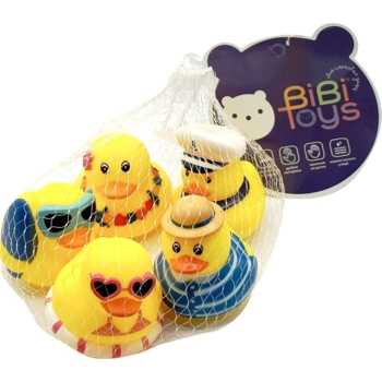 Набор игрушек для купания Bibi Toys Друзья 5 шт. (760967BT) - Pampik - 2