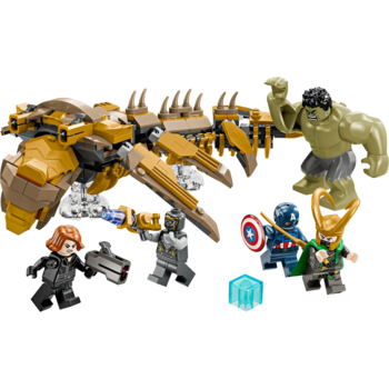 Конструктор LEGO Super Heroes Marvel Месники проти Левіафана, 347 деталей (76290) - Pampik - 2