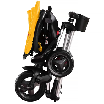 Велосипед складаний триколісний дитячий Qplay Nova+ Rubber Desert Yellow (S700-13Nova+DesertYellow) - Pampik - 5