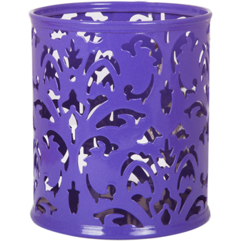Подставка для ручек Buromax Barocco 84х98 мм фиолетовая (BM.6204-07) - Pampik