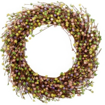 Пасхальний вінок Elen Dekor 60 см (820-047) - Pampik