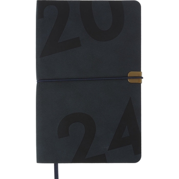 Еженедельник датирован Buromax Best 2024 A5 синий (BM.2704-02) - Pampik