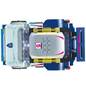 Машинка-конструктор на дистанційному керуванні Wise Block Позашляховик міні 289 деталей (EU389105) - Pampik - 4