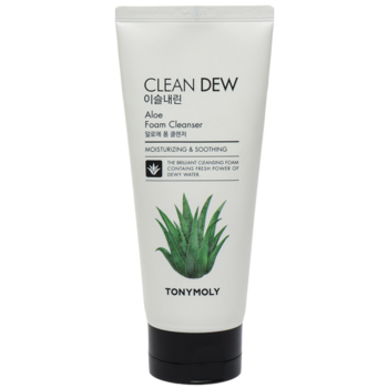 Пінка для вмивання Tony Moly Clean Dew Aloe 180 мл - Pampik