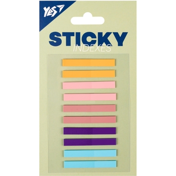 Индексы пластиковые Yes Fusion 45х6 мм 200 шт. (170423) - Pampik