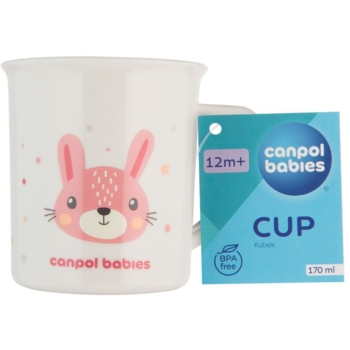 Кружка Canpol babies Cute Animals, 170 мл, рожева (4/413_pin2) - Pampik - 3