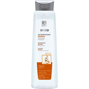 Шампунь Sairo Shampoo Keratin Frizzy Hair, 750 мл - Pampik