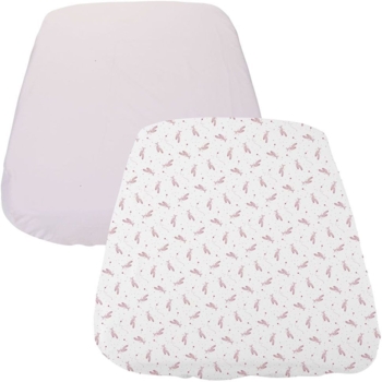 Комплект простирадл Chicco Next2Me Forever для ліжечка 58х110 см 2 шт. (10722.11) - Pampik