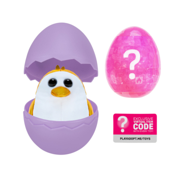 М'яка іграшка-сюрприз у яйці Adopt Me! S3 Кумедні звірятка, в асортименті, 1 шт. - Pampik - 3
