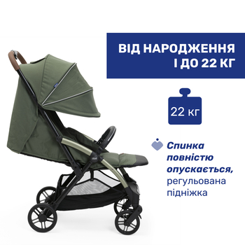 Прогулянкова коляска Chicco Goody XPlus зелена (87040.38.00) - Pampik - 4