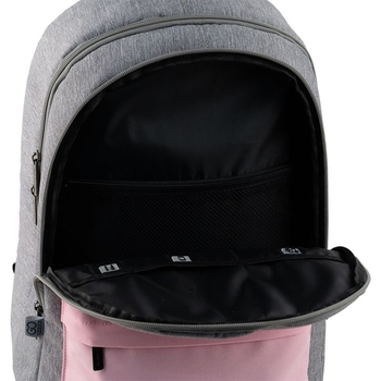 Рюкзак GoPack Education Teens GO24-140L-1 сіро-рожевий - Pampik - 9