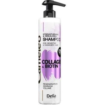 Шампунь Delia Cosmetics Cameleo Collagen & Biotin 250 мл - Pampik