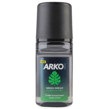 Антиперспирант шариковый Arko Men Green Dream Forest&Tree, 50 мл - Pampik