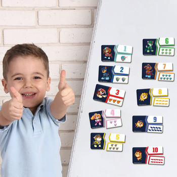 Набір магнітів Magdum Щенячий патруль Цифри (ML4034-22) - Pampik - 5