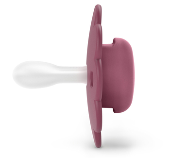 Пустушка фізіологічна Suavinex Wonder, силіконова, 6-18 місяців, бордовий (308389) - Pampik - 2