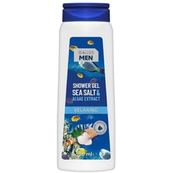 Гель для душа Gallus Men Sea salt 500 мл - Pampik