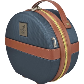 Бьюти-кейс Semi Line 5L Blue/Brown (T5672-1) - Pampik