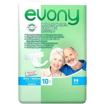 Підгузки для дорослих Evony 2 Medium, 10 шт. - Pampik