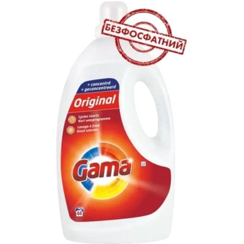 Гель для стирки Gama Универсальный, 2.2 л - Pampik