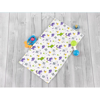 Пелюшка Руно ситець 95х110 см Динозаврики (204.03_динозаврики) - Pampik - 4