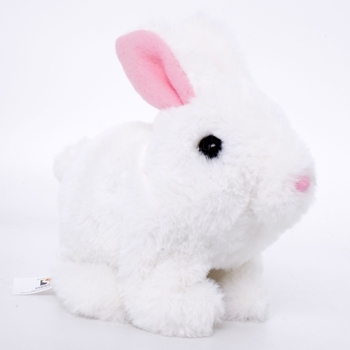 Інтерактивна іграшка Pugs at Play Білий кролик Hopper (ST-PAP10) - Pampik - 2