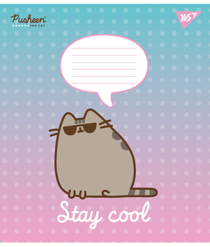 Набор тетрадей Yes Pusheen А5, в линейку, 12 листов, 25 шт. (766951) - Pampik - 2