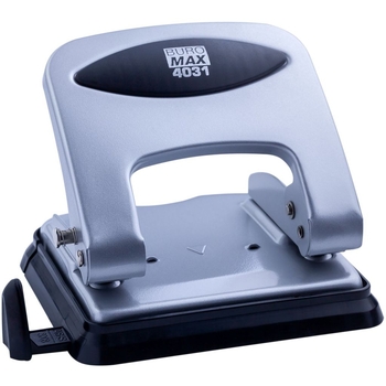 Діркопробивач Buromax металевий до 30 аркушів сріблястий (BM.4031-24) - Pampik