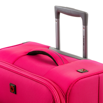Чемодан Swissbrand Silkeborg S Fuchsia/Light Grey (SWB_LLSIL941S) - Pampik - 4