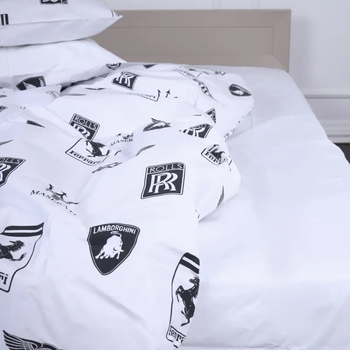 Простыня MirSon Ranforce Elite 17-4761 Ferrara 110х160 см белая (2200008941291) - Pampik